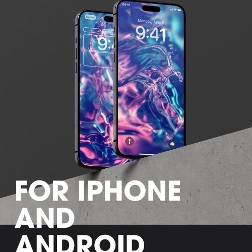 abstract phone wallpaper made by paulmango and powered by vandrangl