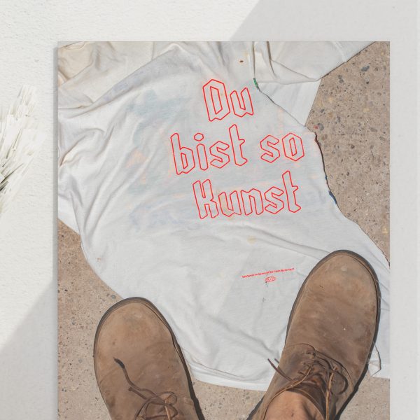 kunst am boden | poster