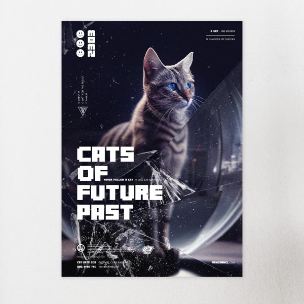 cat from the past | poster