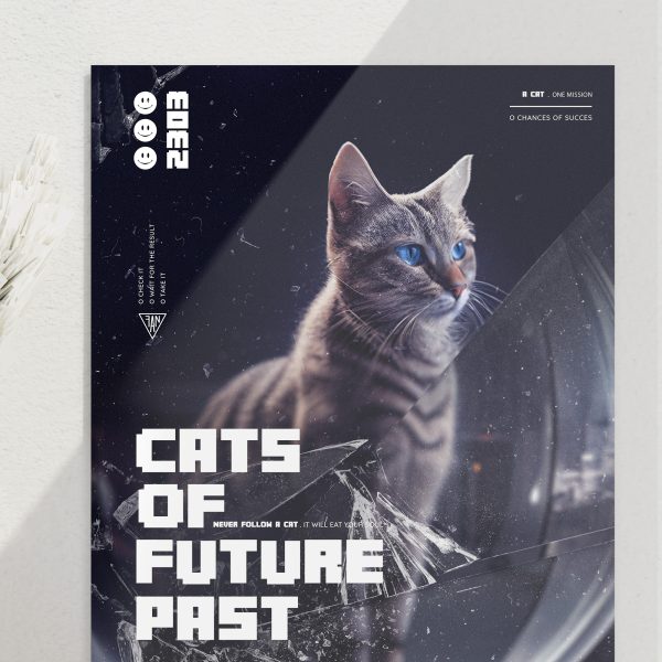 cat from the past | poster