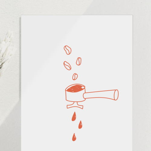 siebträgerin | kunstdruck