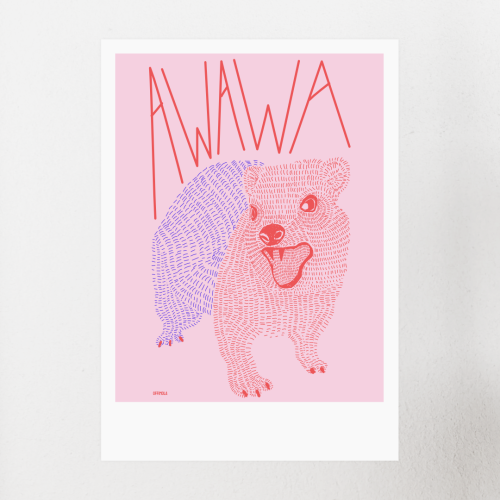 awawa | kunstdruck signiert