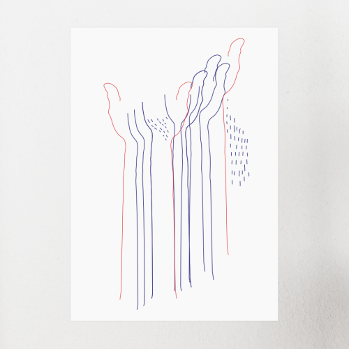 broken hands | kunstdruck