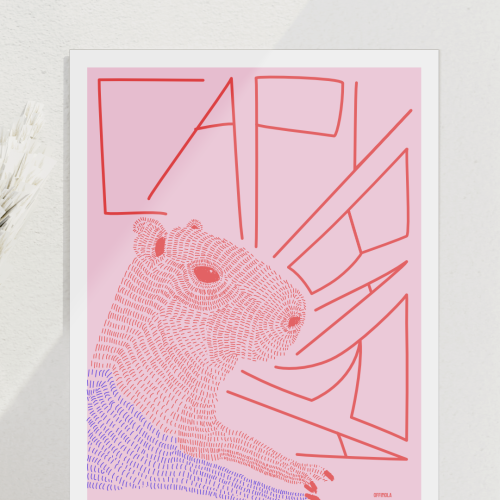capybara | kunstdruck signiert