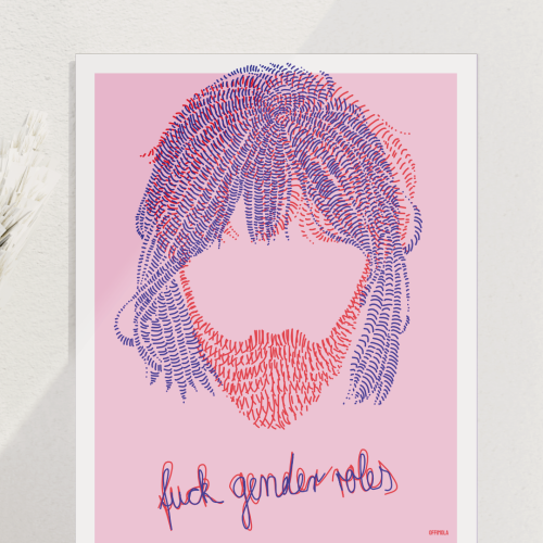 fuck Genderroles | kunstdruck signiert
