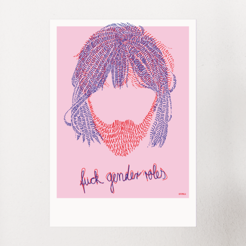 fuck Genderroles | kunstdruck signiert