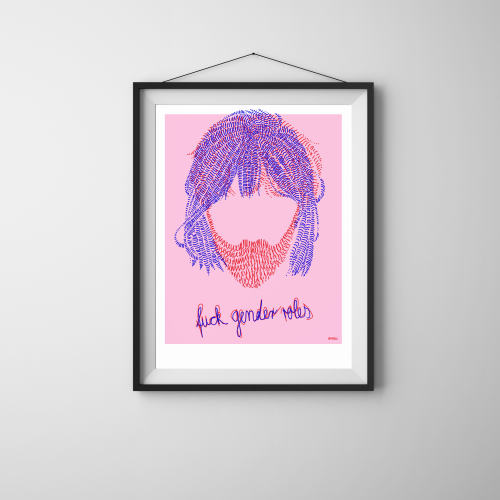 fuck Genderroles | kunstdruck