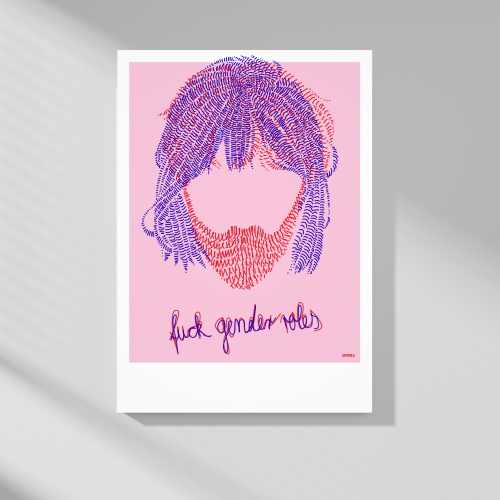 fuck Genderroles | kunstdruck