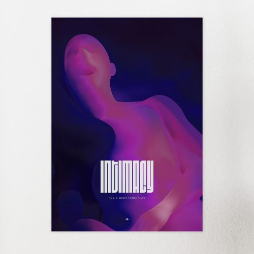 kunstdruck von paul mango mit dem titel intimicy men