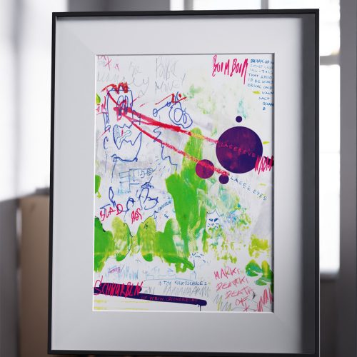 lasereyes | kunstdruck