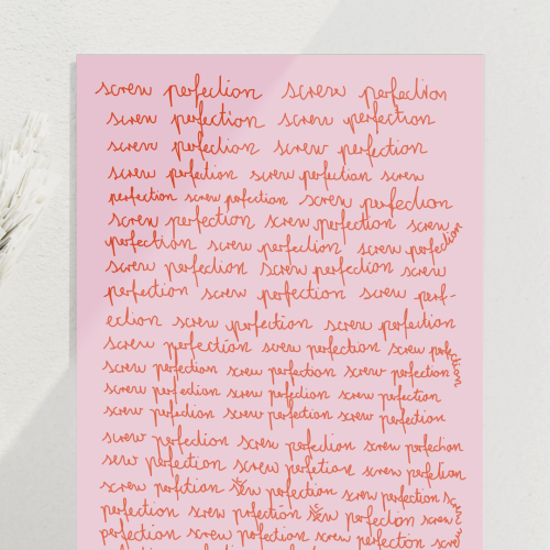 screw perfection | kunstdruck