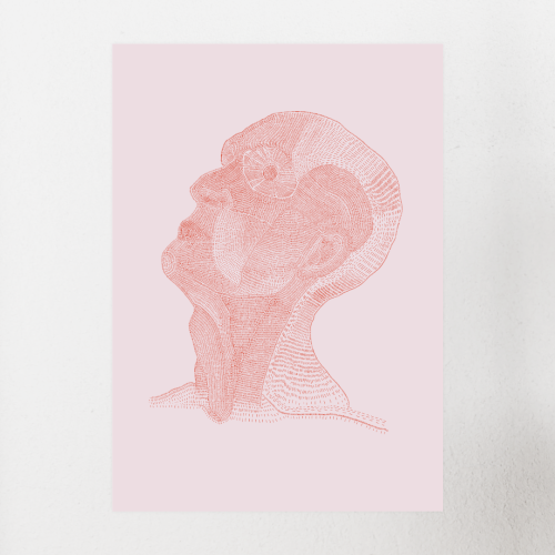 not talking head | kunstdruck